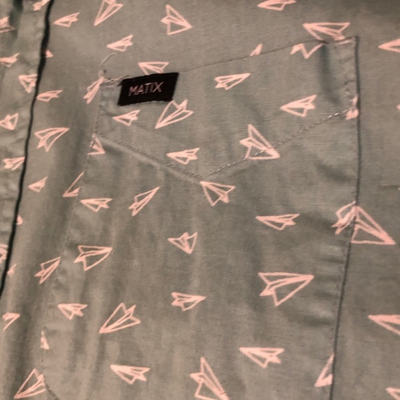Paper Airplane Button Up - Picture 3 of 3